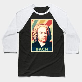 Johann Sebastian Bach Vintage Colors Baseball T-Shirt